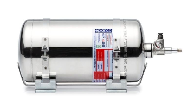 Sparco 4.25 Liter Electric Steel Extinguisher System - awdtuningtx