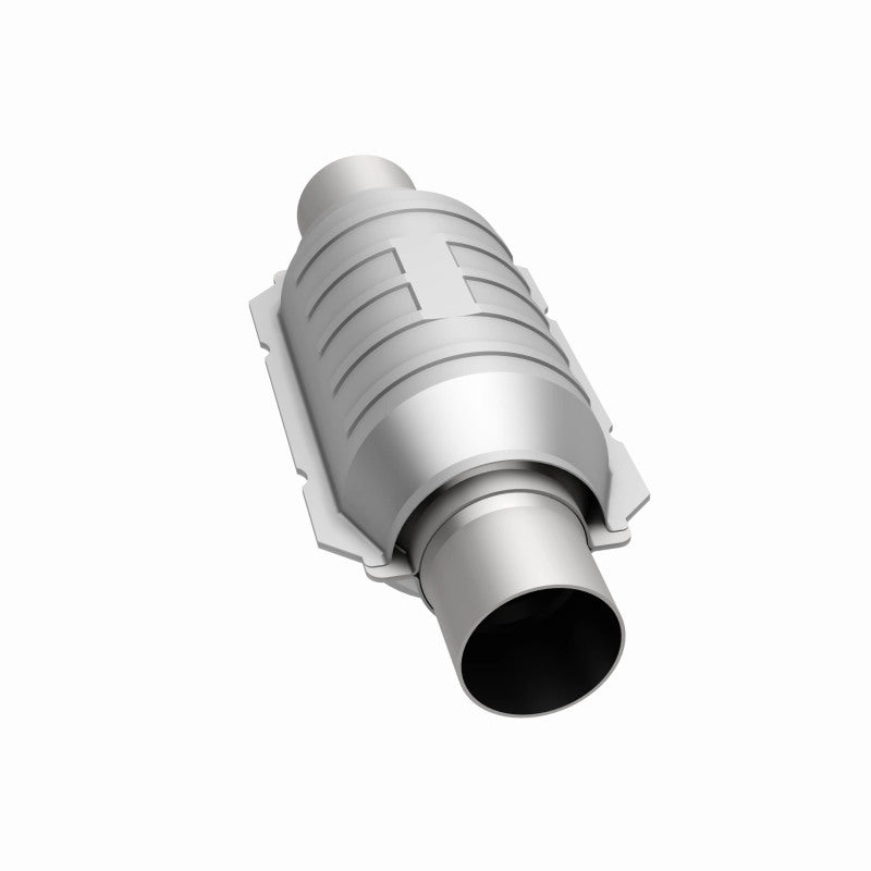 MagnaFlow Conv Univ 3in Inlet/Outlet Center/Center Round 9in Body L x 5.125in W x 13in Overall L - awdtuningtx