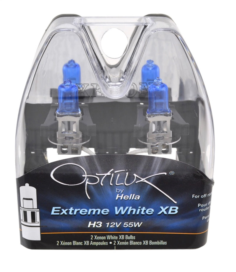 Hella H3 12V 55W Xen White XB Bulb (Pair) - awdtuningtx