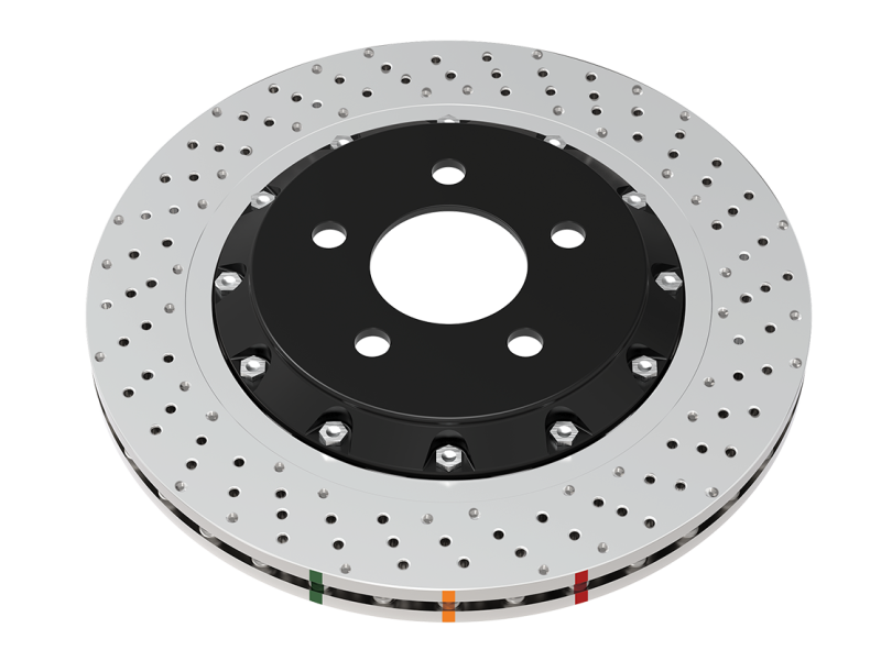 DBA 2020+ Chevrolet Corvette C8 Z51 Rear Crossdrilled 5000 Series Rotor - awdtuningtx