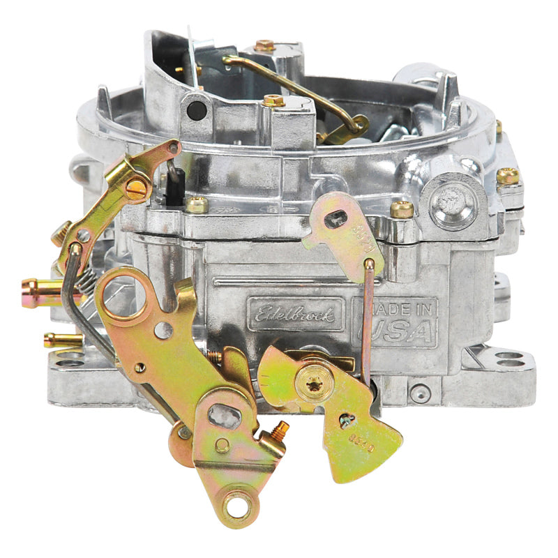 Edelbrock Carburetor Performer Series 4-Barrel 600 CFM Manual Choke Satin Finish - awdtuningtx