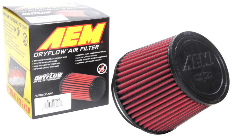 AEM 5 inch x 5 inch DryFlow Air Filter - awdtuningtx