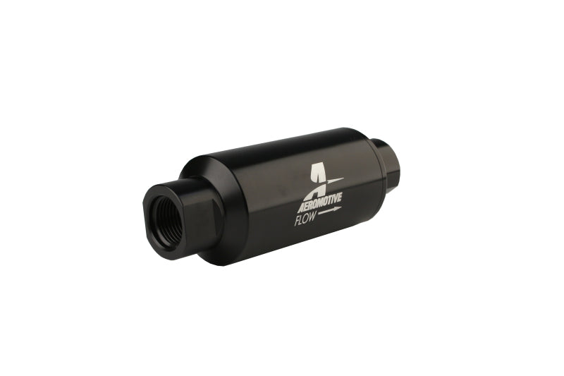 Aeromotive In-Line Filter - AN-10 - Black - 10 Micron - awdtuningtx