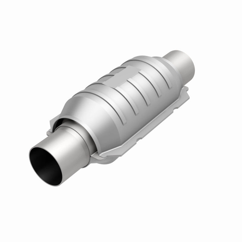 MagnaFlow Conv Univ 3in Inlet/Outlet Center/Center Round 9in Body L x 5.125in W x 13in Overall L - awdtuningtx