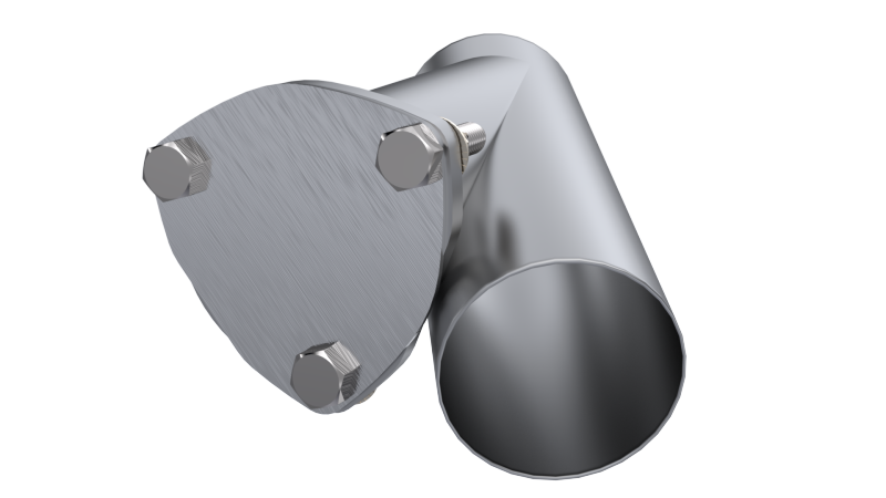QTP 3.5in Weld-On QTEC Exhaust Cutout Y-Pipe - awdtuningtx