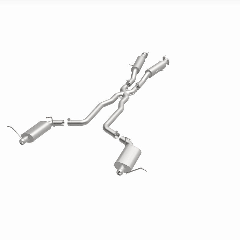 MagnaFlow 12 Jeep Grand Cherokee V8 6.4L Dual Split Rear Exit Stainless Cat Back Performance Exhaust - awdtuningtx