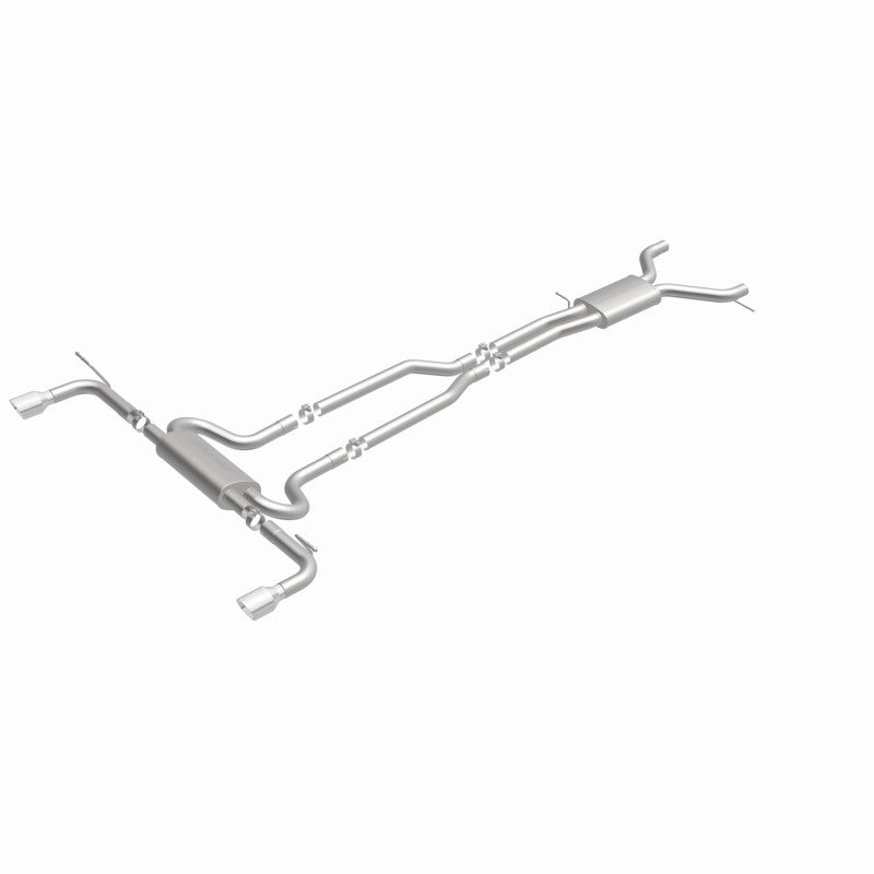 MagnaFlow 07 Audi Q7 V8 4.2L Dual Split Rear Exit Stainless Cat-Back Perf Exhaust - awdtuningtx