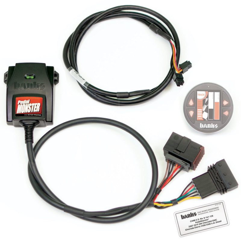 Banks Power Pedal Monster Throttle Sensitivity Booster for Use w/ Exst. iDash - 07.5-19 GM 2500/3500 - awdtuningtx
