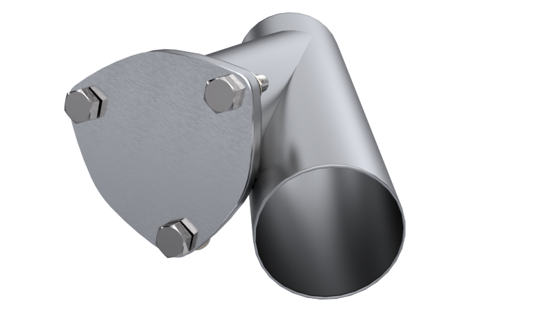 QTP 3in Weld-On QTEC Exhaust Cutout Y-Pipe - awdtuningtx