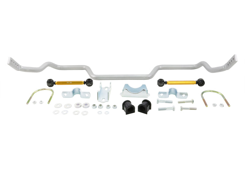 Whiteline 05+ Ford Mustang Coupe 8 cyl (Inc Shelby GT / GT500) Rear 27mm Heavy Duty Adj Swaybar - awdtuningtx