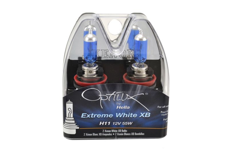 Hella H11 12V 55W Xenon White XB Bulb (Pair) - awdtuningtx