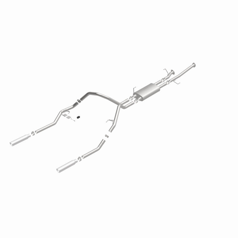 MagnaFlow 14 Toyota Tundra V8 4.6L/5.7L Stainless Cat Back Exhaust Dual Split Rear Exit - awdtuningtx