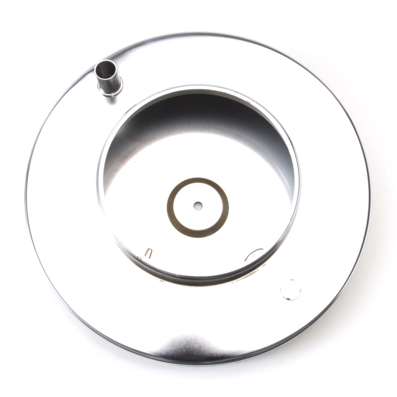 Edelbrock Air Cleaner Pro-Flo Series Round Steel Top Paper Element 10In Dia X 3 5In Chrome - awdtuningtx