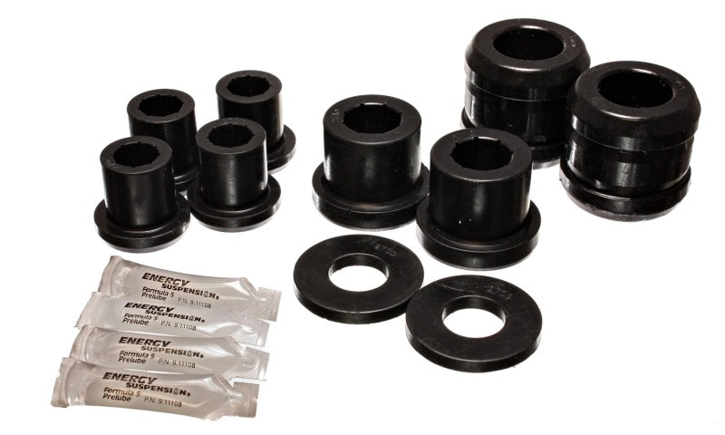Energy Suspension 04-07 Mazda RX8 Black Front Control Arm Bushing Set - awdtuningtx