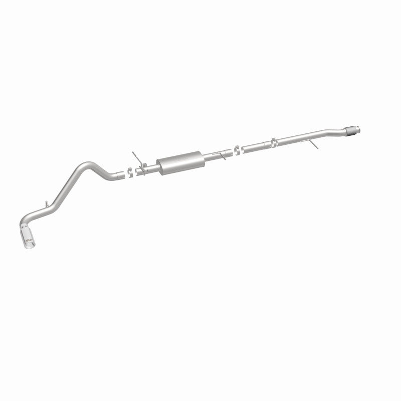 Magnaflow 14 Chevy Silverado V8 5.3L CC/EC Cab Single P/S Rear Exit Stainless Cat Back Perf Exhaust - awdtuningtx