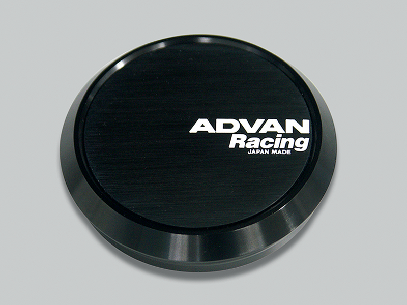 Advan Flat 73mm Center Cap - Black - awdtuningtx