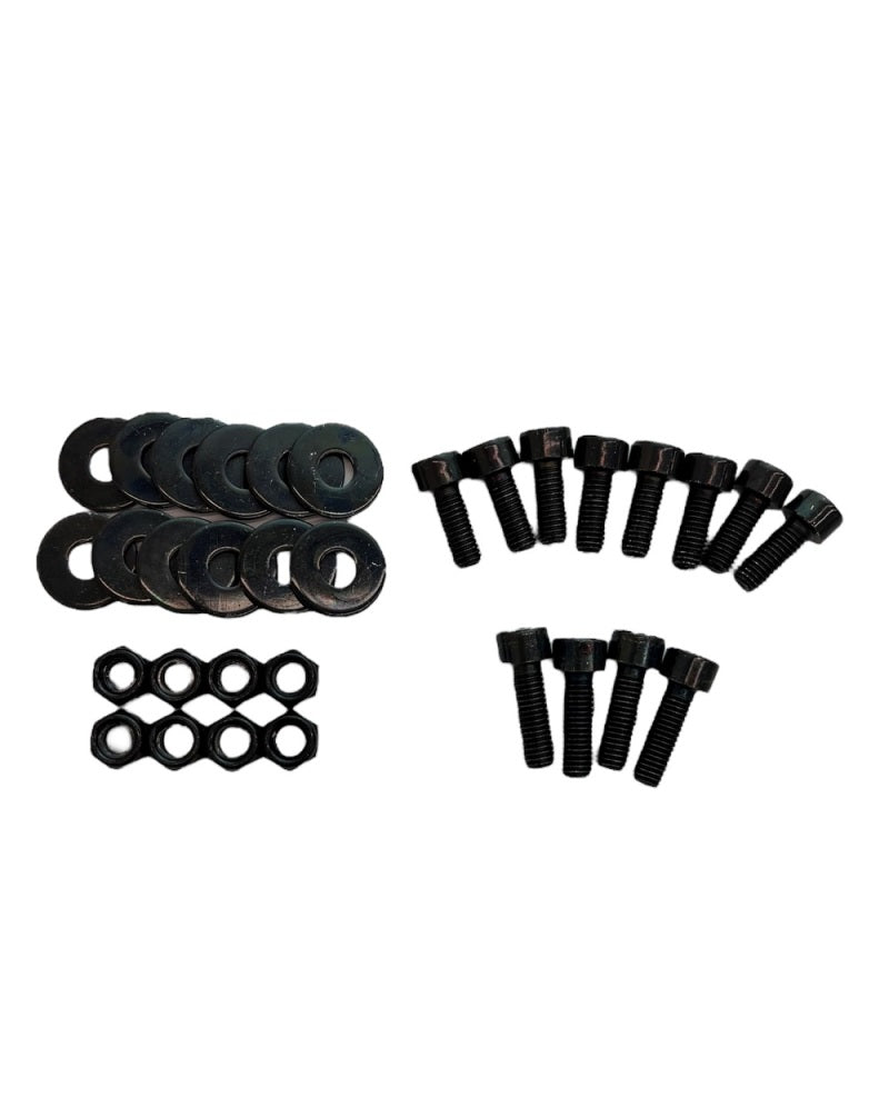 Sparco Seat Hardware Spacer Kit Side Mount - Black Zinc - awdtuningtx