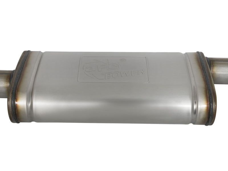 aFe ROCK BASHER 2.5in 409 SS Cat-Back Exhaust - 99-04 Toyota Tacoma L4-2.4L / V6-3.4L - awdtuningtx