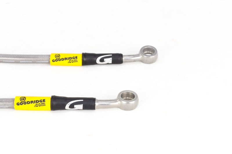 Goodridge 17-18 Honda Civic Si (Si Model Only) SS Brake Line Kit - awdtuningtx