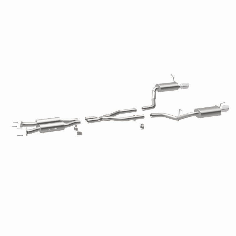 MagnaFlow 11-12 Dodge Durango V8 5.7L Dual Split Rear Exit Stainless Cat Back Performance Exhaust - awdtuningtx