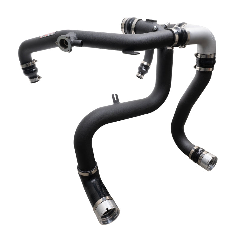 Injen 21-23 Ford Bronco 2.7L V6 (TT) EcoBoost SES Intercooler Pipes - Wrinkle Black - awdtuningtx