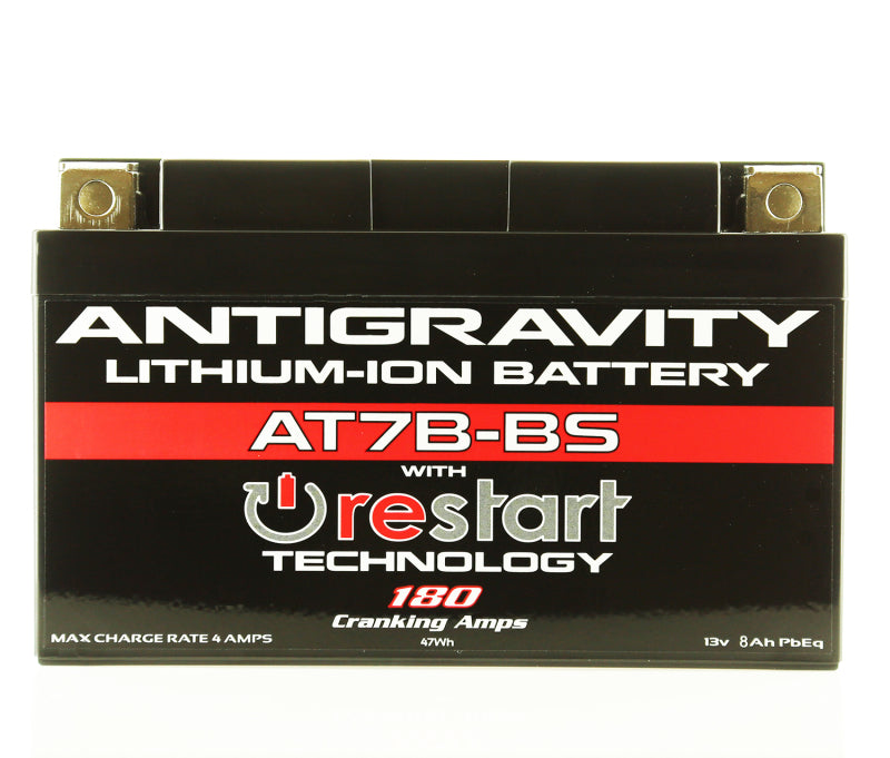 Antigravity YT7B-BS Lithium Battery w/Re-Start - awdtuningtx