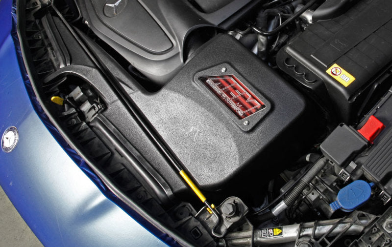 AEM 13-15 Mercedes CLA250 L4 2.5L Silver Cold Air Intake - awdtuningtx