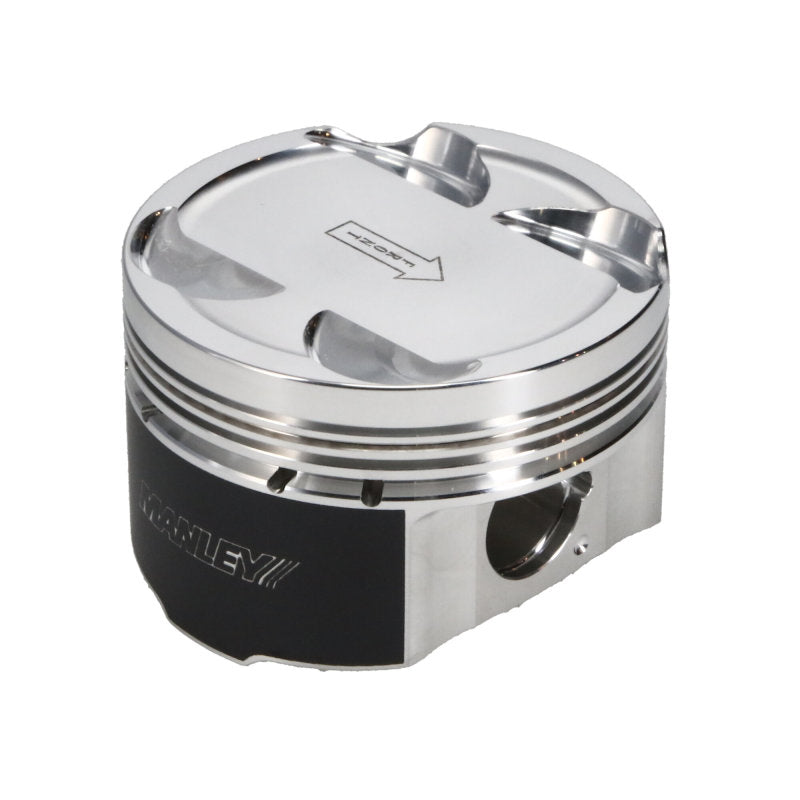 Manley 93-98 Toyota Supra Turbo (2JZGTE) 86.5mm +.5mm Oversized Bore 8.5:1 Dish Piston Set with Ring - awdtuningtx