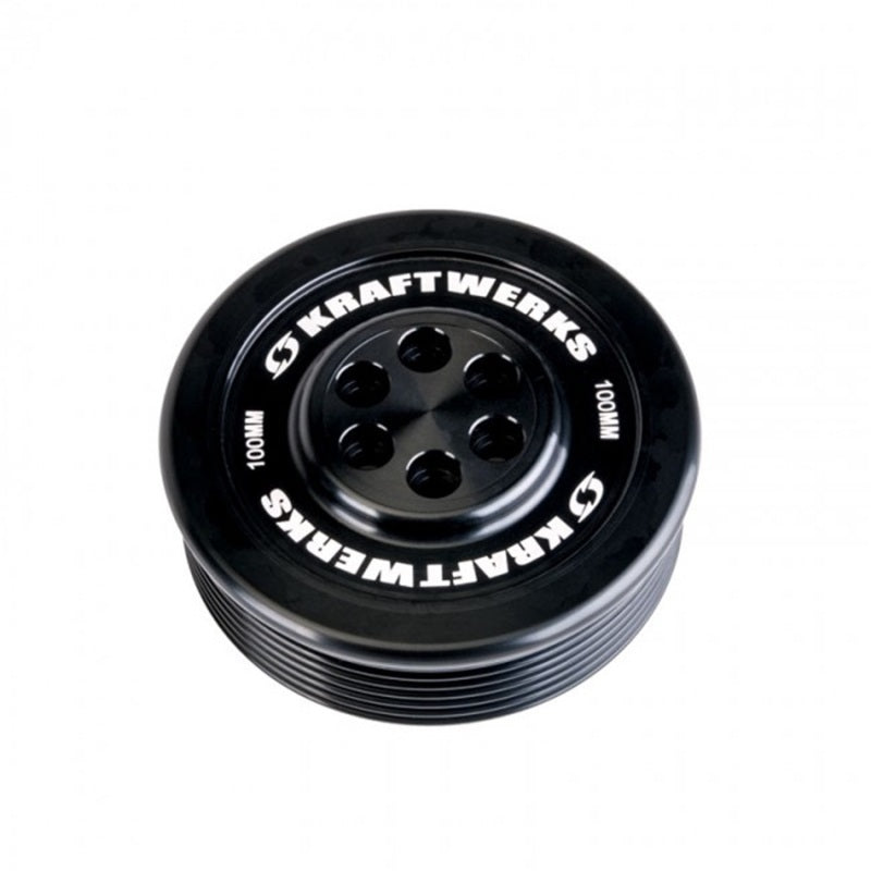 KraftWerks Supercharger Pulley - 100mm 7 Rib - awdtuningtx