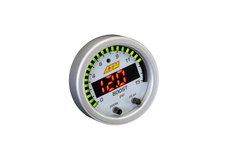 AEM X-Series Pressure 0-15psi Gauge Kit - awdtuningtx