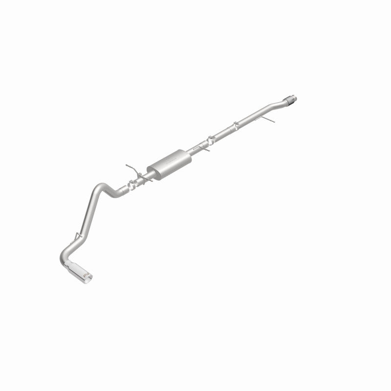 Magnaflow 14 Chevy Silverado V8 5.3L CC/EC Cab Single P/S Rear Exit Stainless Cat Back Perf Exhaust - awdtuningtx