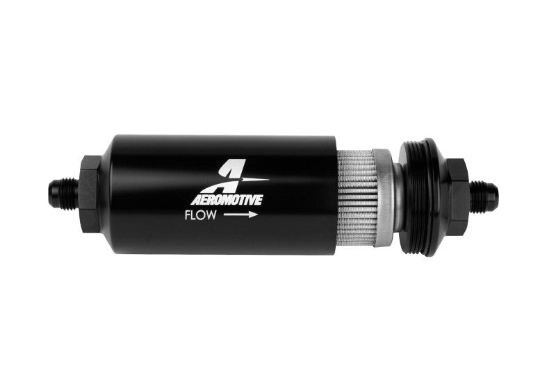 Aeromotive In-Line Filter - (AN-06 Male) 100 Micron Stainless Steel Element - awdtuningtx