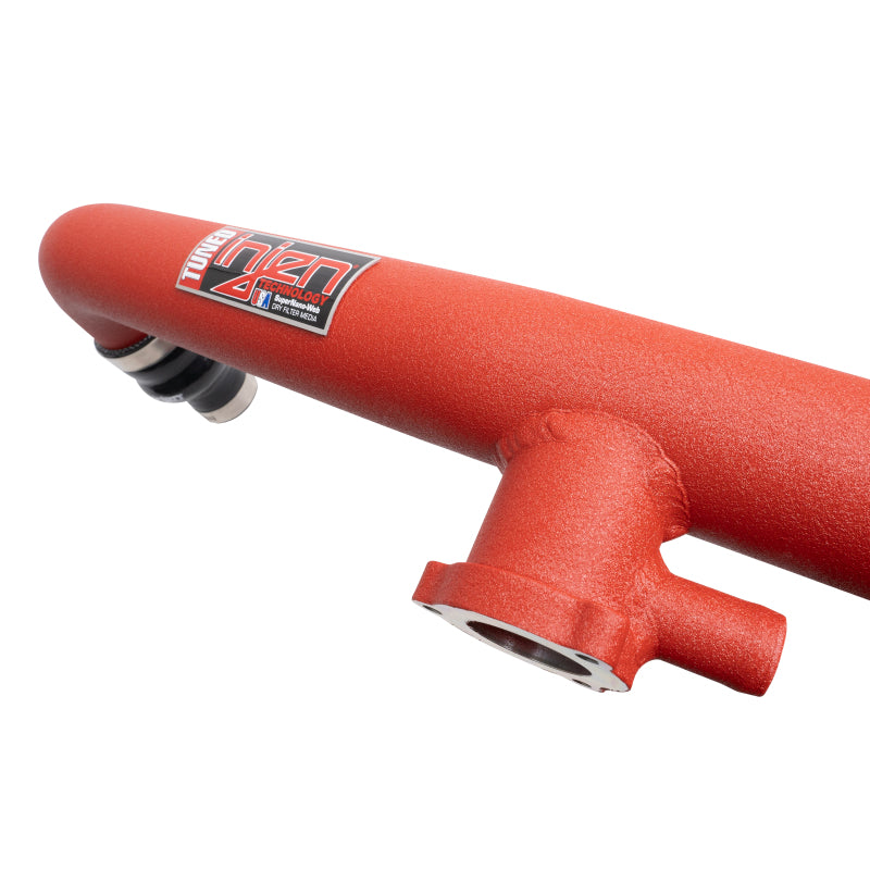 Injen 21-23 Ford Bronco 2.7L V6 (TT) EcoBoost SES Intercooler Pipes - Wrinkle Red - awdtuningtx