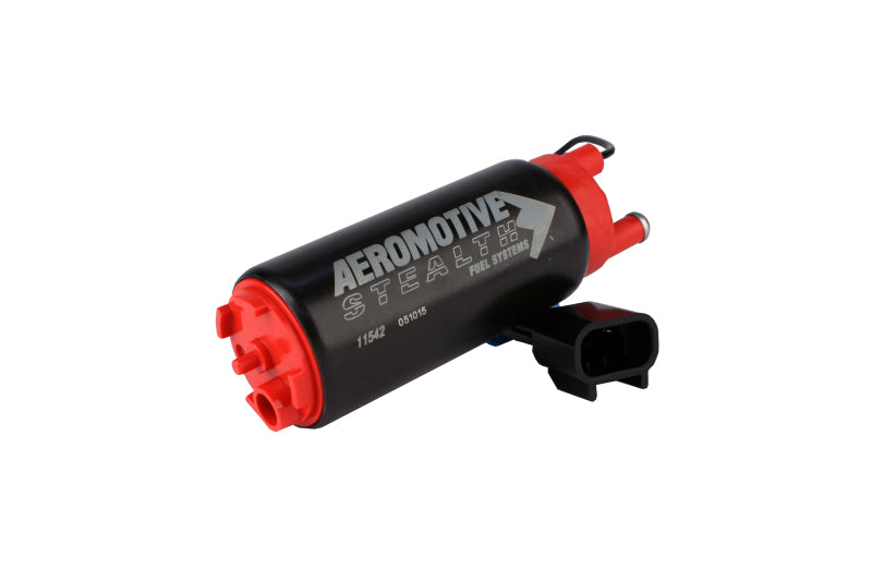 Aeromotive 340 Series Stealth In-Tank E85 Fuel Pump - Offset Inlet - Inlet Inline w/Outlet - awdtuningtx