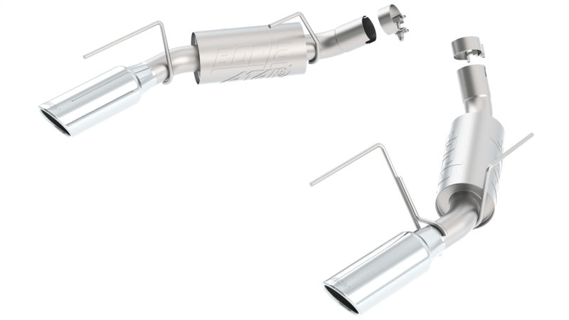 Borla 05-09 Mustang GT/Bullitt 4.6L 8cyl Aggressive ATAK Exhaust (rear section only) - awdtuningtx