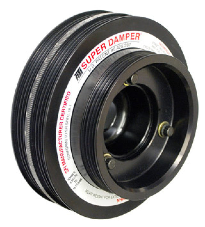 ATI Damper - 6.78in - Alum - 6/4 Grv - Nissan V6 350Z VQ35 - Street - 2 Ring - awdtuningtx