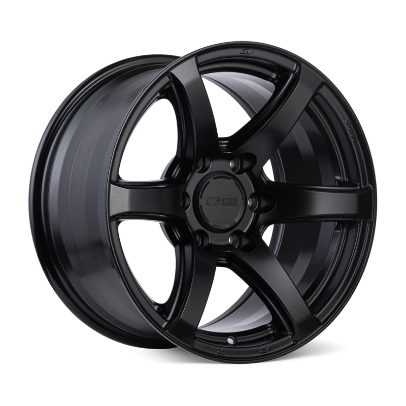 Enkei T6R 18x8.5 38mm Offset 5x114.3 Bolt Pattern 72.6 Bore Gloss Black Wheel - awdtuningtx