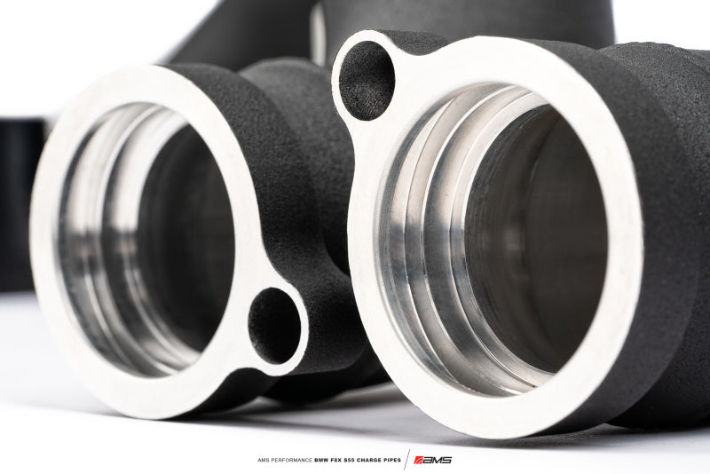 AMS Performance 15-18 BMW M3 / 15-20 BMW M4 w/ S55 3.0L Turbo Engine Charge Pipes - awdtuningtx