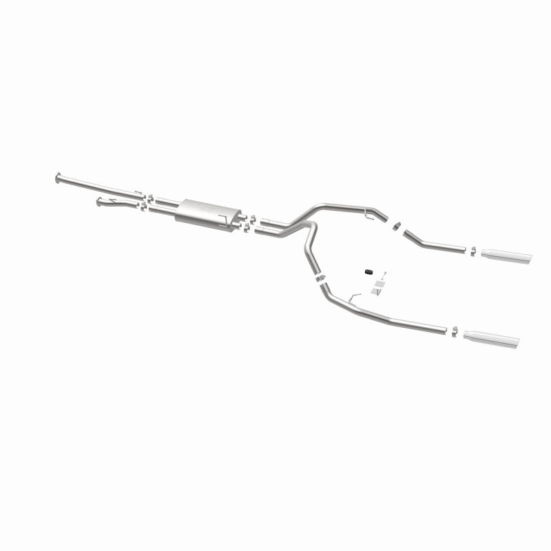 MagnaFlow 14 Toyota Tundra V8 4.6L/5.7L Stainless Cat Back Exhaust Dual Split Rear Exit - awdtuningtx