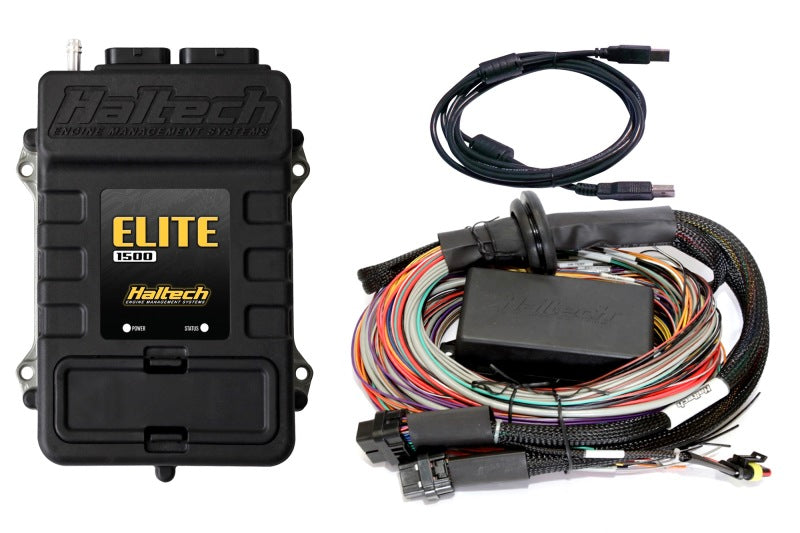Haltech Elite 1500 Premium Universal Wire-In Harness ECU Kit - awdtuningtx