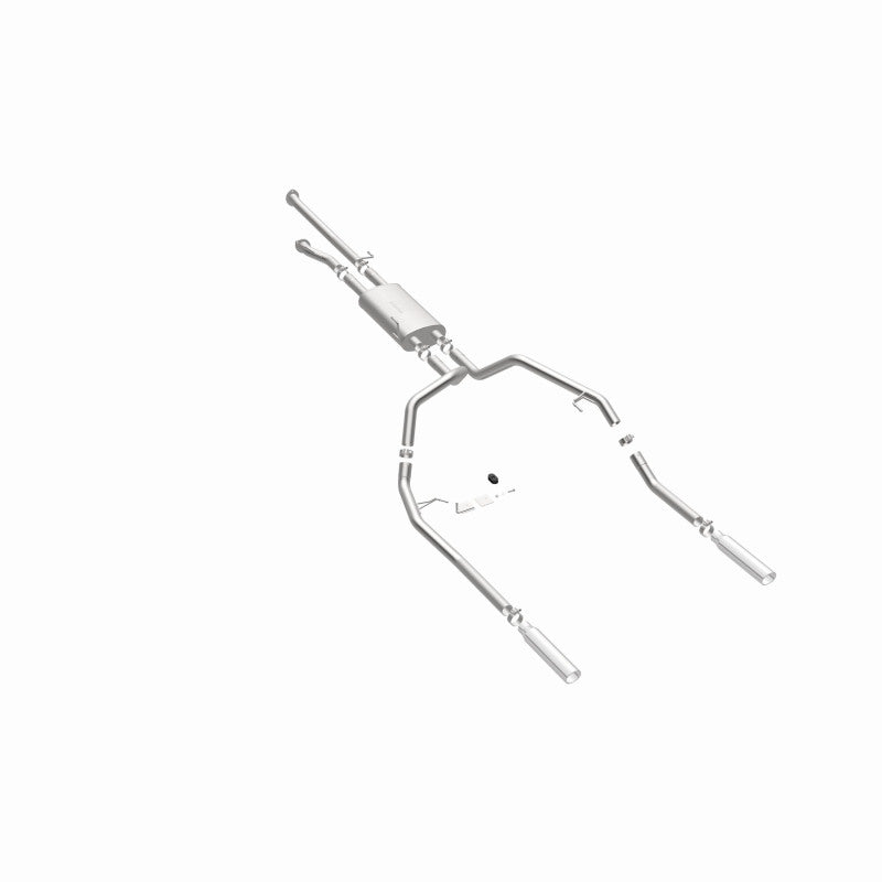 MagnaFlow 14 Toyota Tundra V8 4.6L/5.7L Stainless Cat Back Exhaust Dual Split Rear Exit - awdtuningtx