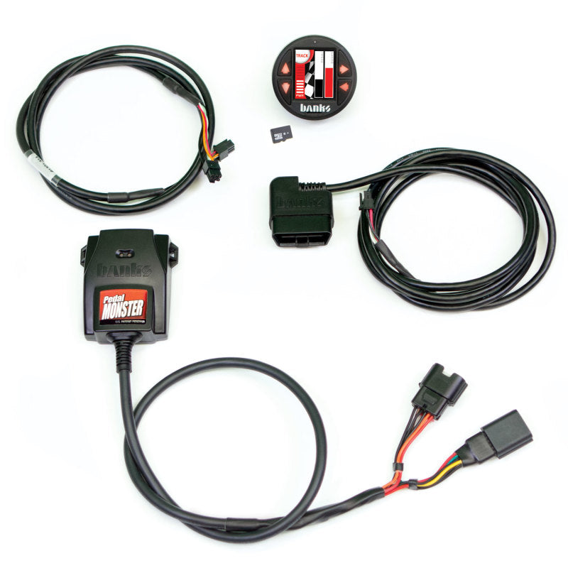 Banks Power Pedal Monster Kit w/iDash 1.8 DataMonster - Molex MX64 - 6 Way - awdtuningtx