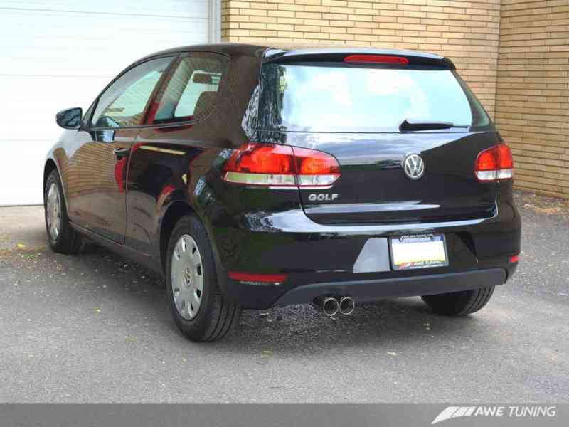 AWE Tuning 2.5L Golf/Rabbit Catback Performance Exhaust - awdtuningtx