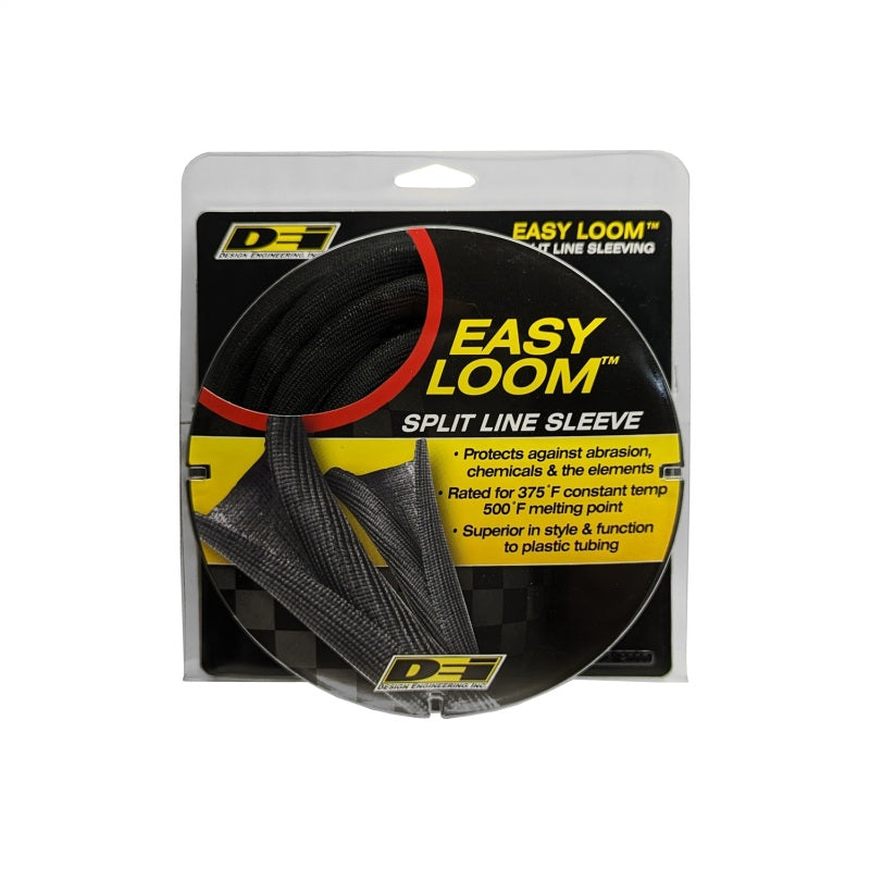 DEI Split Wire Sleeve Easy Loom 13mm-1/2in x 12 Black - awdtuningtx