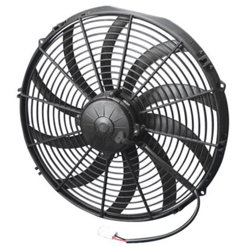 SPAL 2024 CFM 16in High Performance Fan - Pull/Curved (VA18-AP71/LL-59A) - awdtuningtx