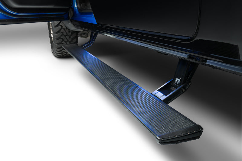 AMP Research 19-22 Ram 1500 Crew Cab PowerStep Xtreme - Black (Incl OEM Style Illumination) - awdtuningtx
