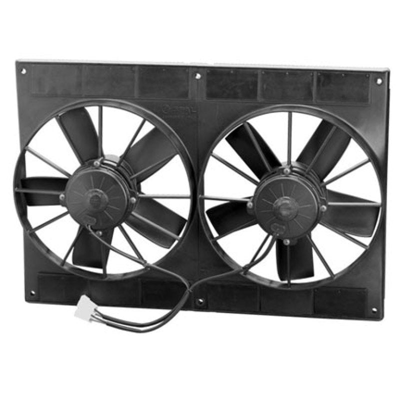 SPAL 2720 CFM 11in Dual High Performance Fan - Pull (2VA06-AP70/LL-37A) - awdtuningtx