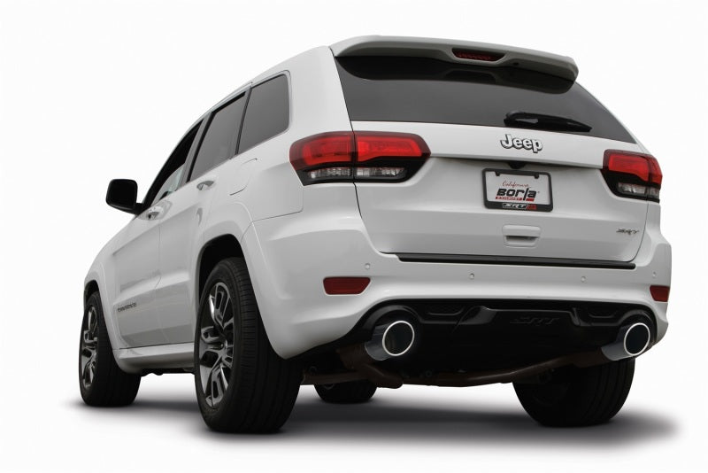 Borla 2015 Jeep Grand Cherokee SRT8 ATAK Dual Round Rolled Exit Catback Exhaust - awdtuningtx