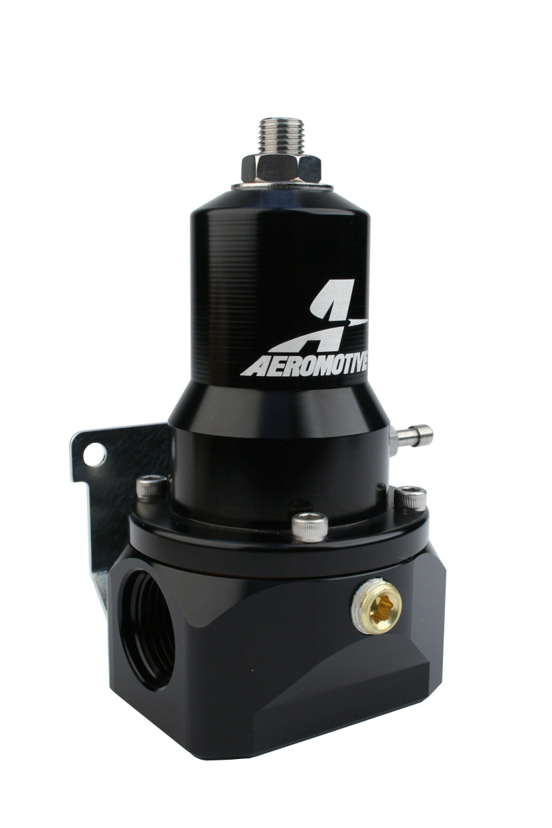 Aeromotive Regulator - 30-120 PSI - .313 Valve - 2x AN-10 Inlets / AN-10 Bypass - awdtuningtx