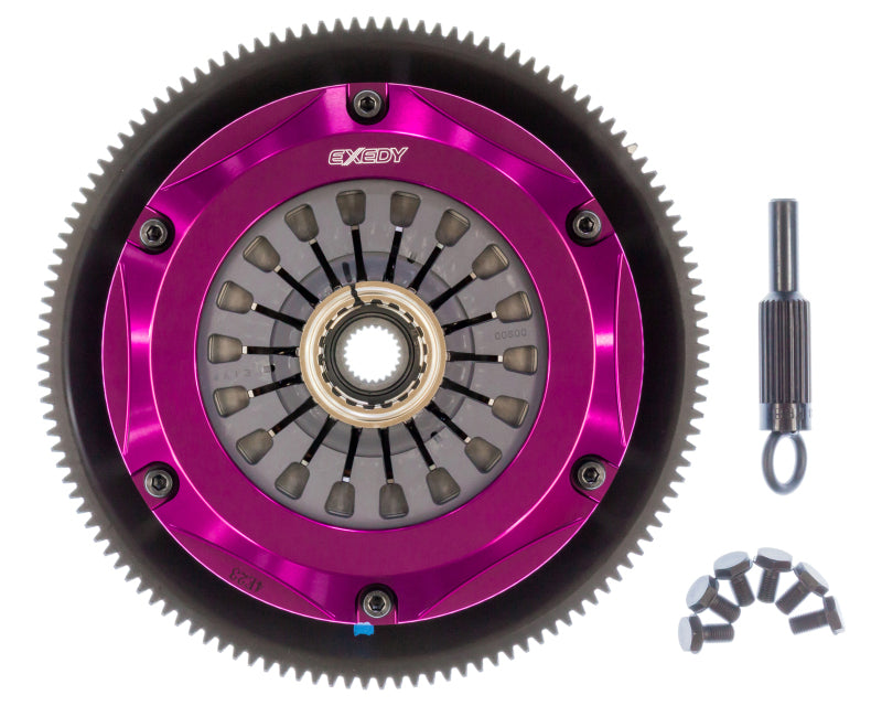Exedy 1993-1995 Mazda RX-7 R2 Hyper Twin Cerametallic Clutch Sprung Center Disc Pull Type - awdtuningtx